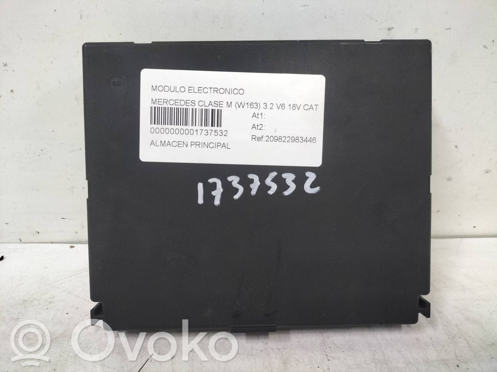 Mercedes-Benz ML AMG W164 Muut ohjainlaitteet/moduulit 