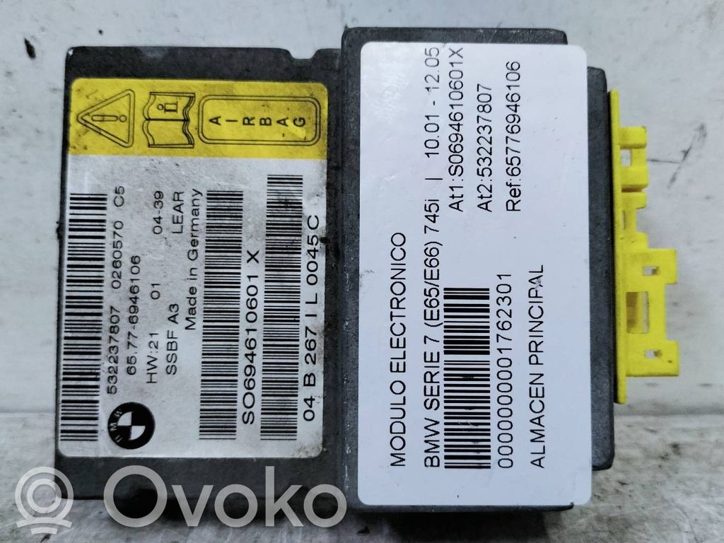 Other control units/modules   65776946106,S0694610601X,532237807