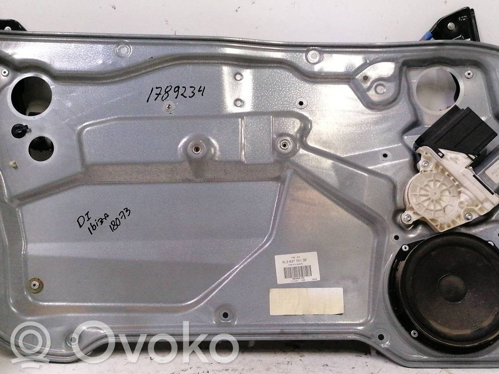 Seat Ibiza III (6L) Macara geam față manuală 