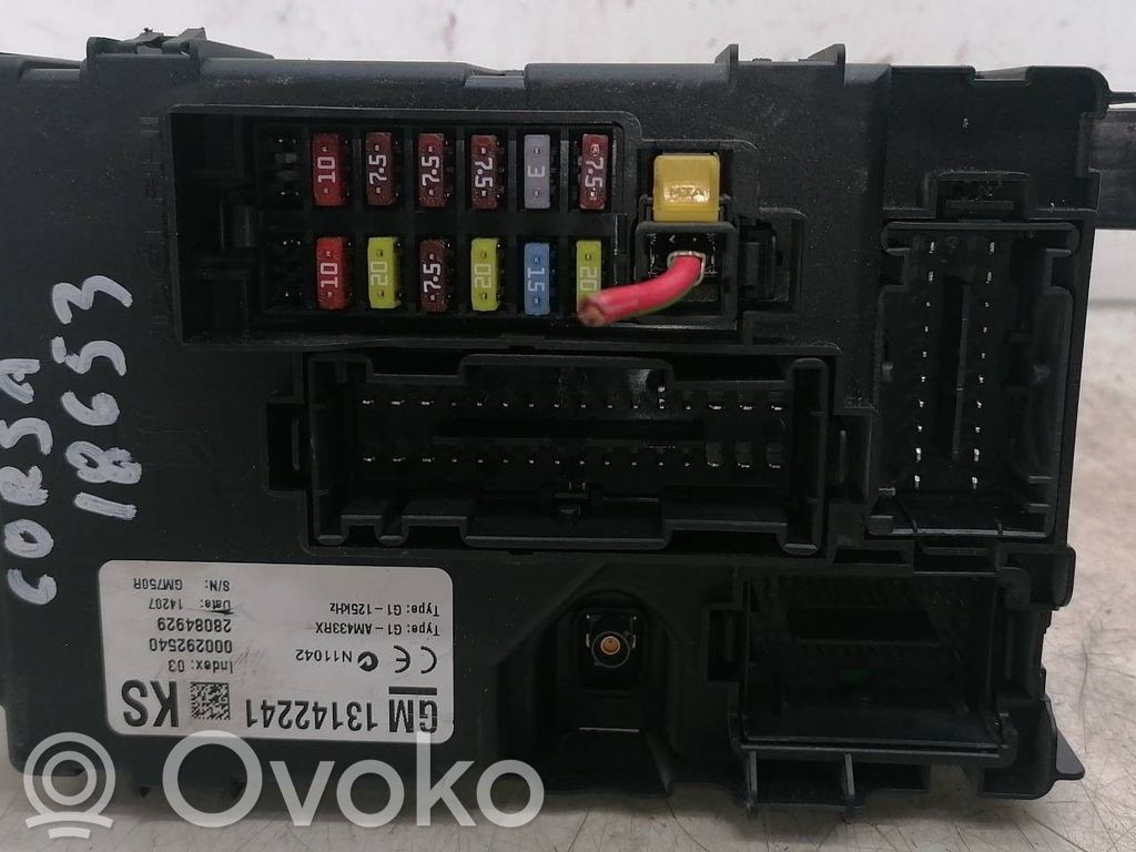 Opel Corsa D Centralina BSM 