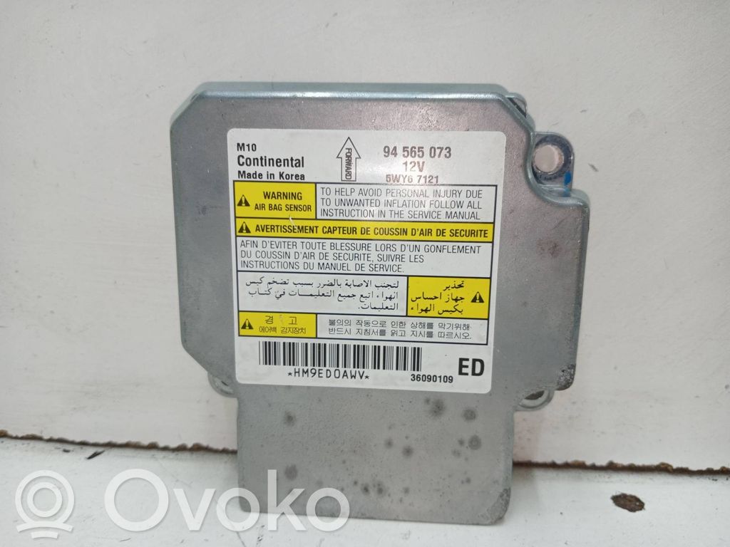 Chevrolet Matiz Sterownik / Moduł Airbag 