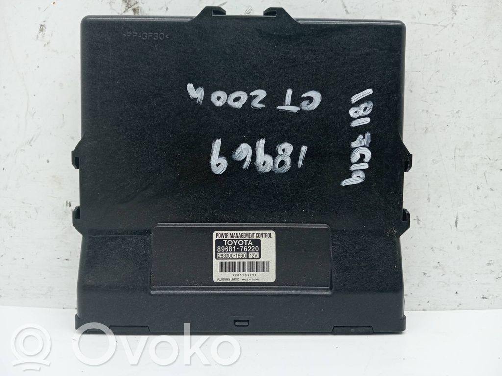 Lexus CT 200H Altre centraline/moduli 