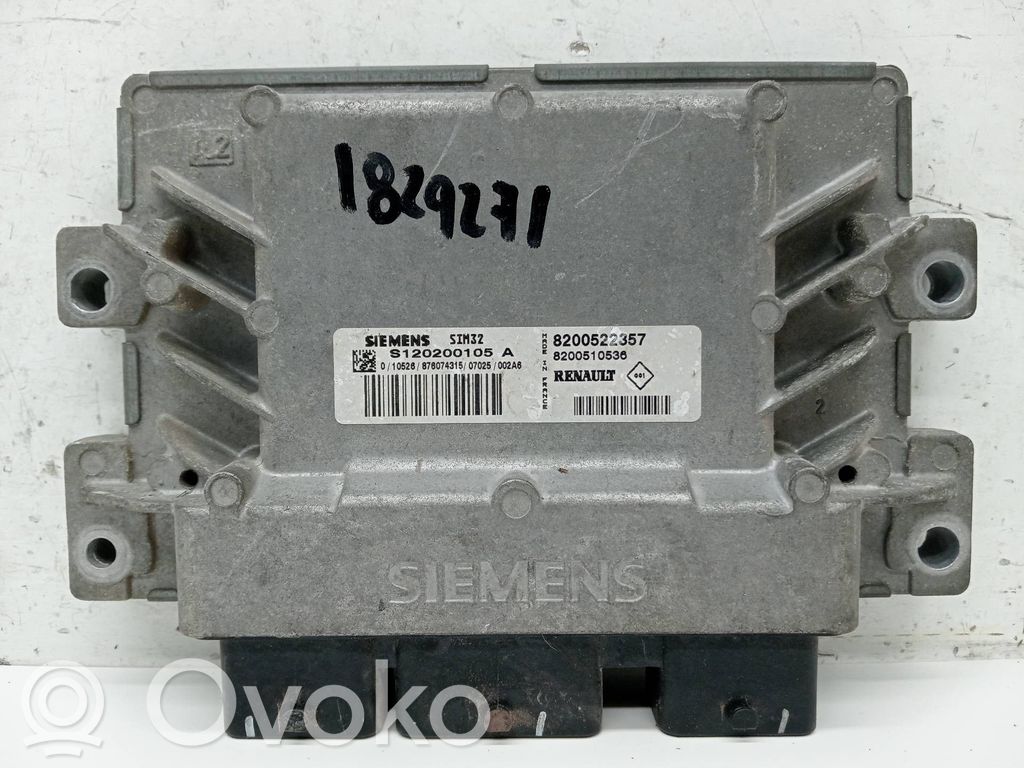 Unidad de control/módulo del motor   8200522357