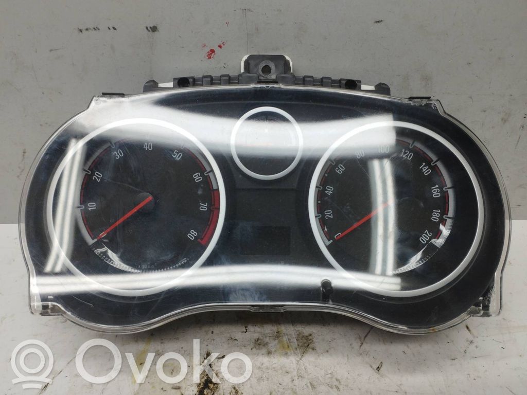 Opel Corsa D Tachimetro (quadro strumenti) 