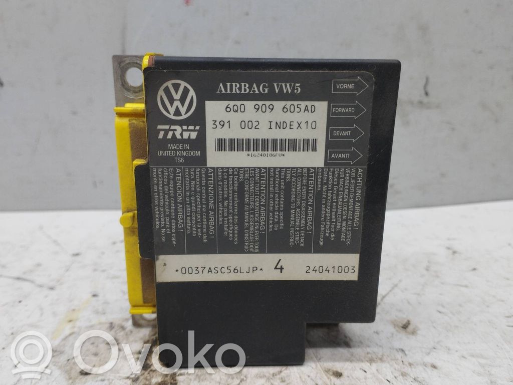 Seat Cordoba (6L) Centralina/modulo airbag