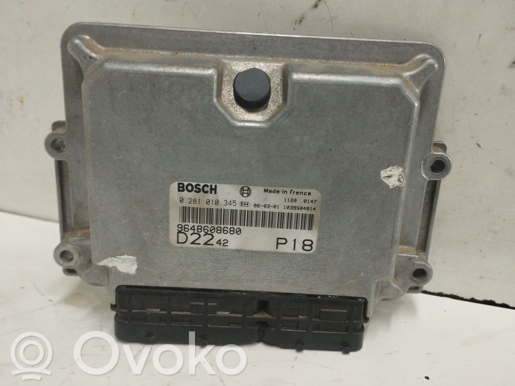 Engine control unit/module   9648608680