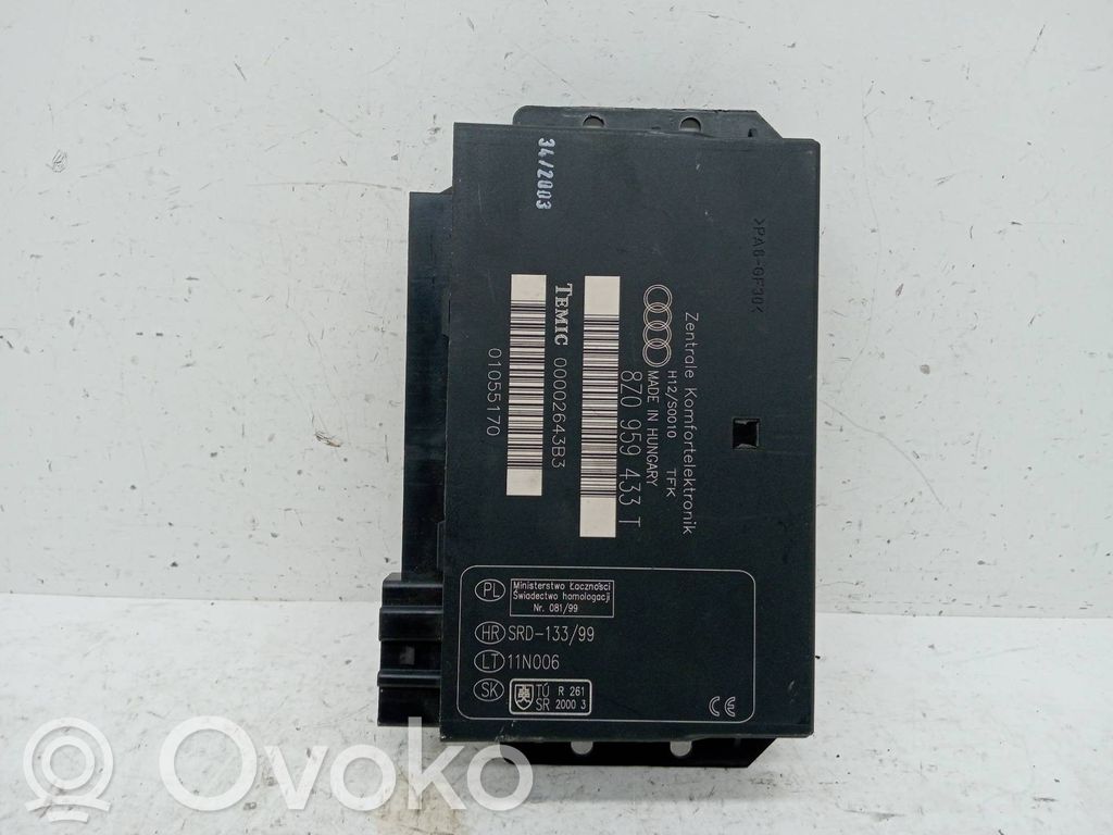 Audi A2 Other control units/modules 