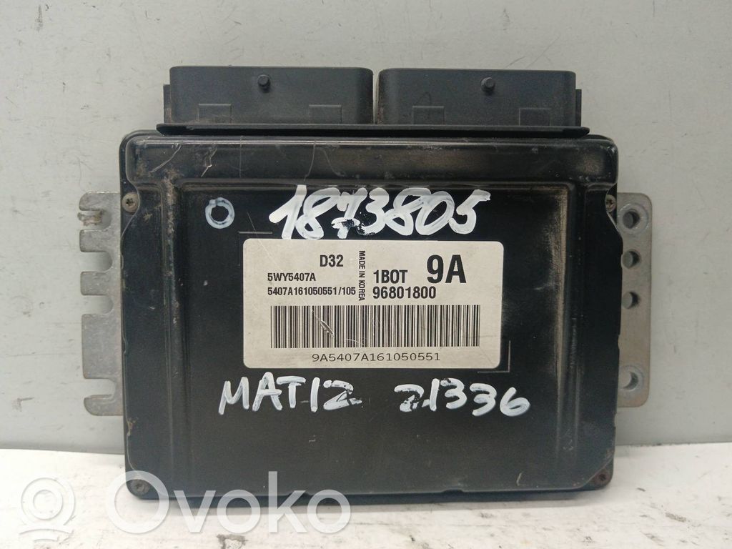Unidad de control/módulo del motor   96801800