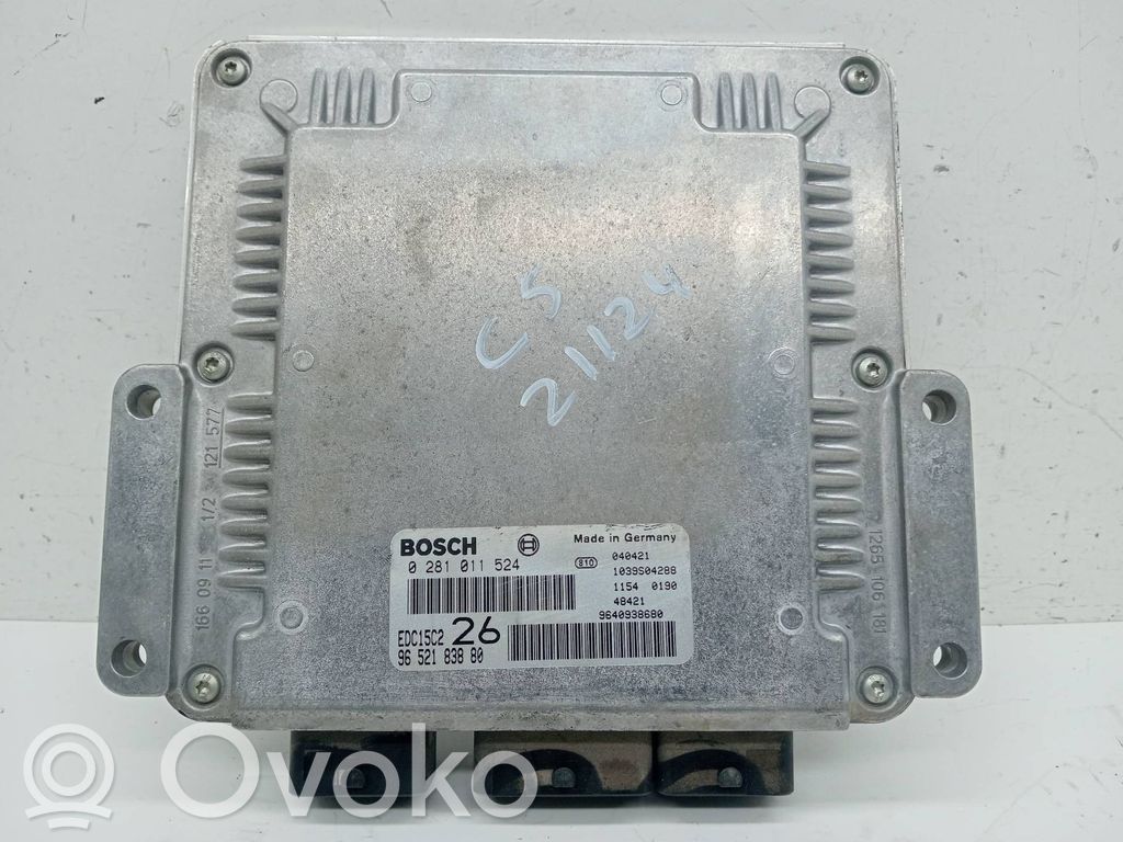 Centralina/modulo del motore   9652183080