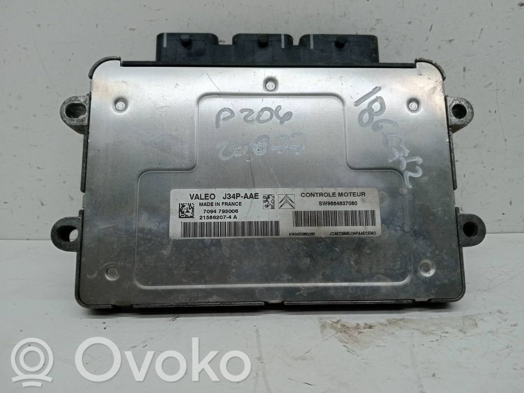 Peugeot 206 Engine control unit/module 