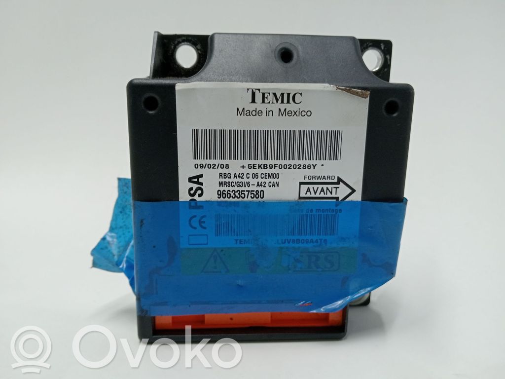 Citroen C3 Airbag control unit/module 