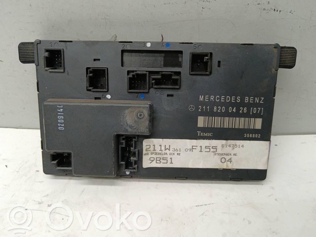 Mercedes-Benz E W210 Alte unități/module de control 