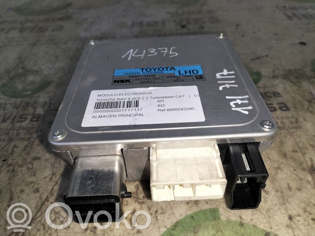 Toyota RAV 4 (XA30) Altre centraline/moduli