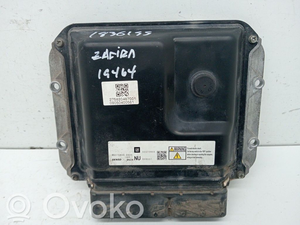Opel Zafira B Sterownik / Moduł ECU 