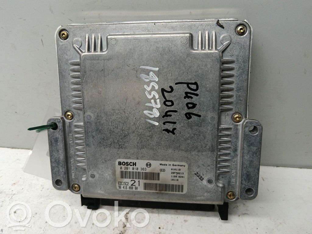 Peugeot 406 Unitate/modul de control motor