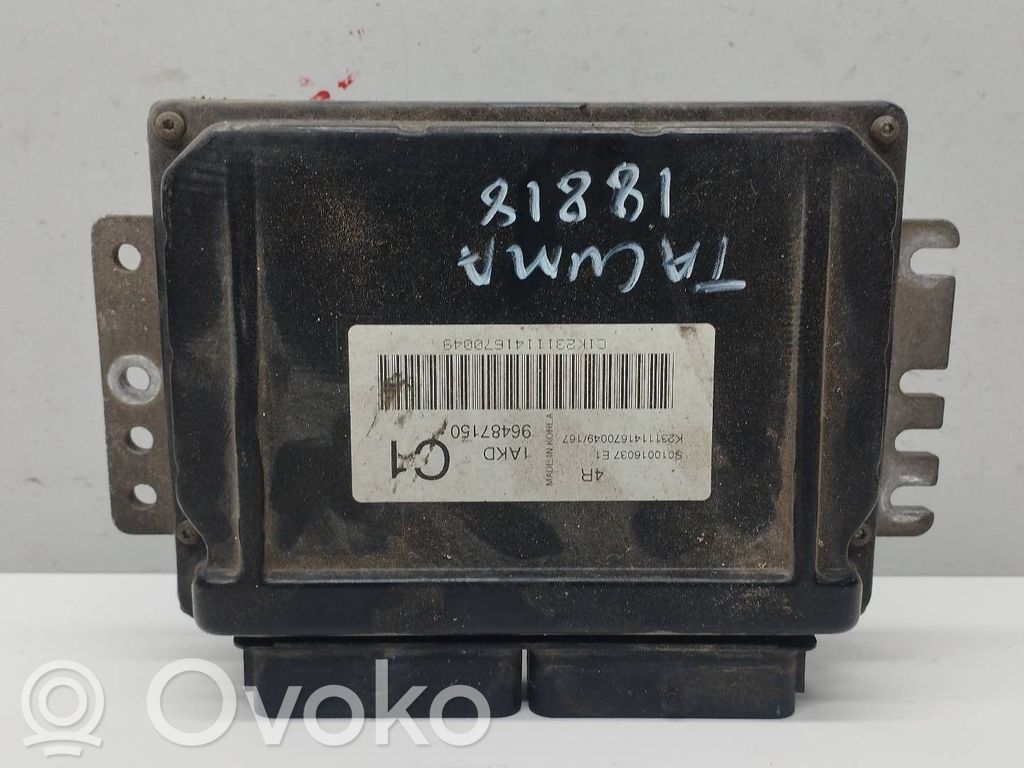 Unidad de control/módulo del motor   96487150