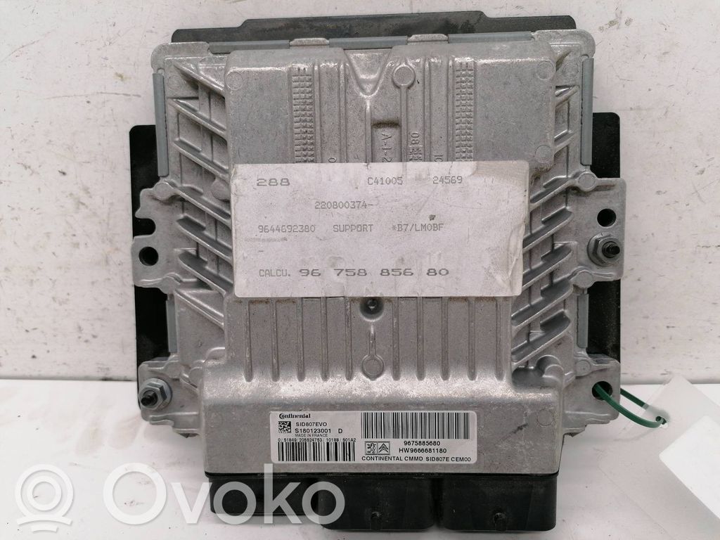 Engine control unit/module   9675885680