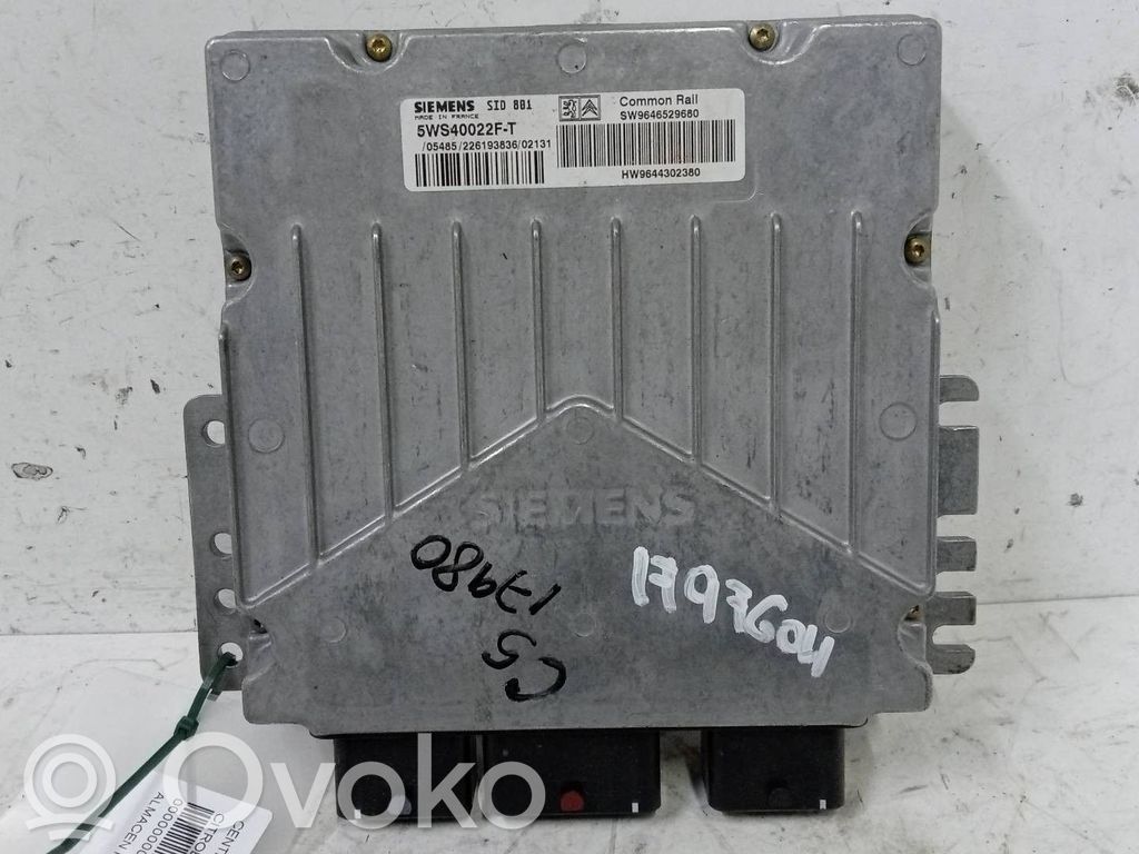 Citroen C5 Engine control unit/module 