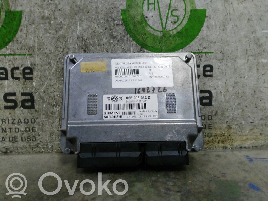 Volkswagen Passat Alltrack Unitate/modul de control motor 