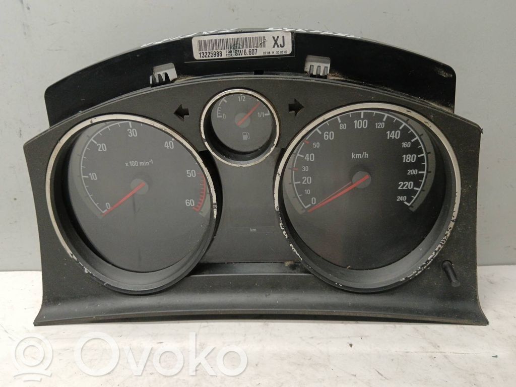 Opel Zafira B Vitezometru (grup de instrumente) 