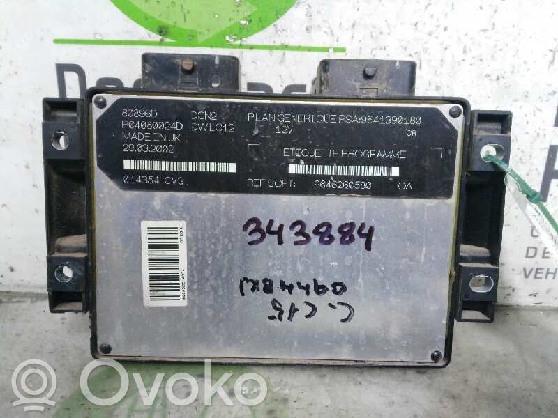 Engine control unit/module   9646260580OA,9641390180,R04080024D
