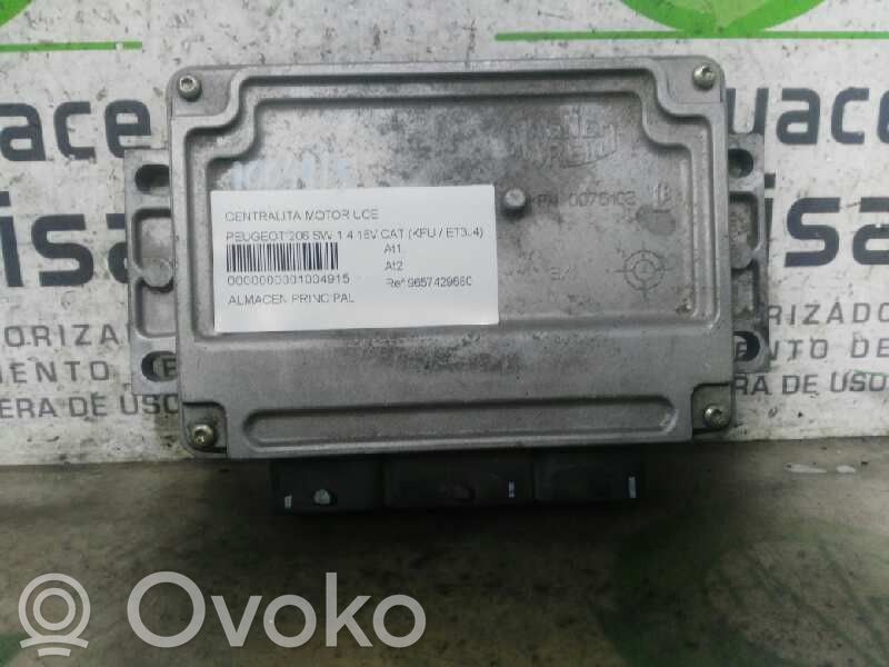 Peugeot 206 Unitate/modul de control motor 