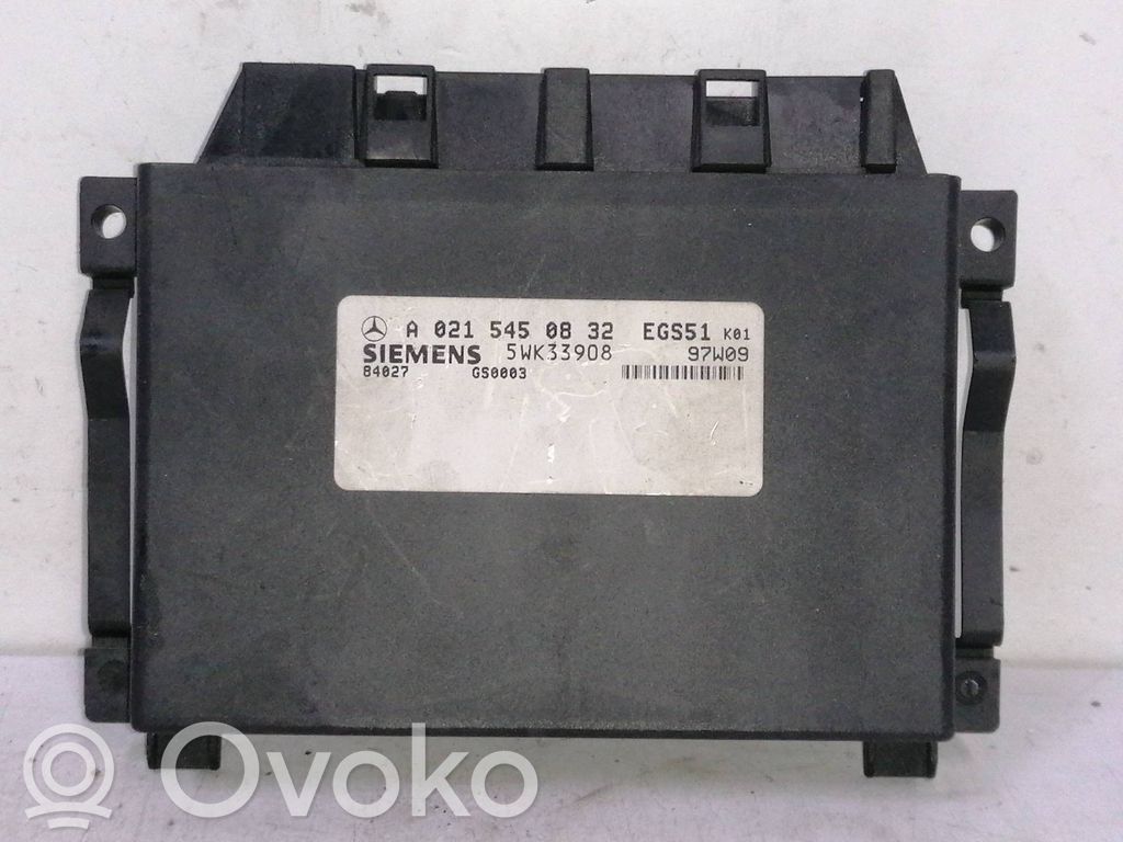 Mercedes-Benz E W210 Muut ohjainlaitteet/moduulit 