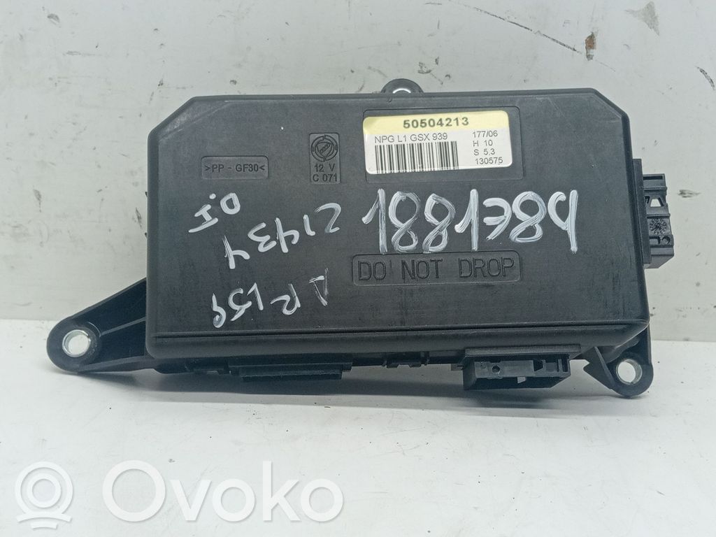Alte unități/module de control   50504213