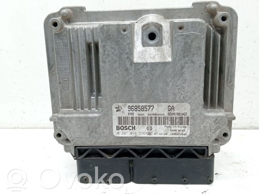 Chevrolet Captiva Engine control unit/module 