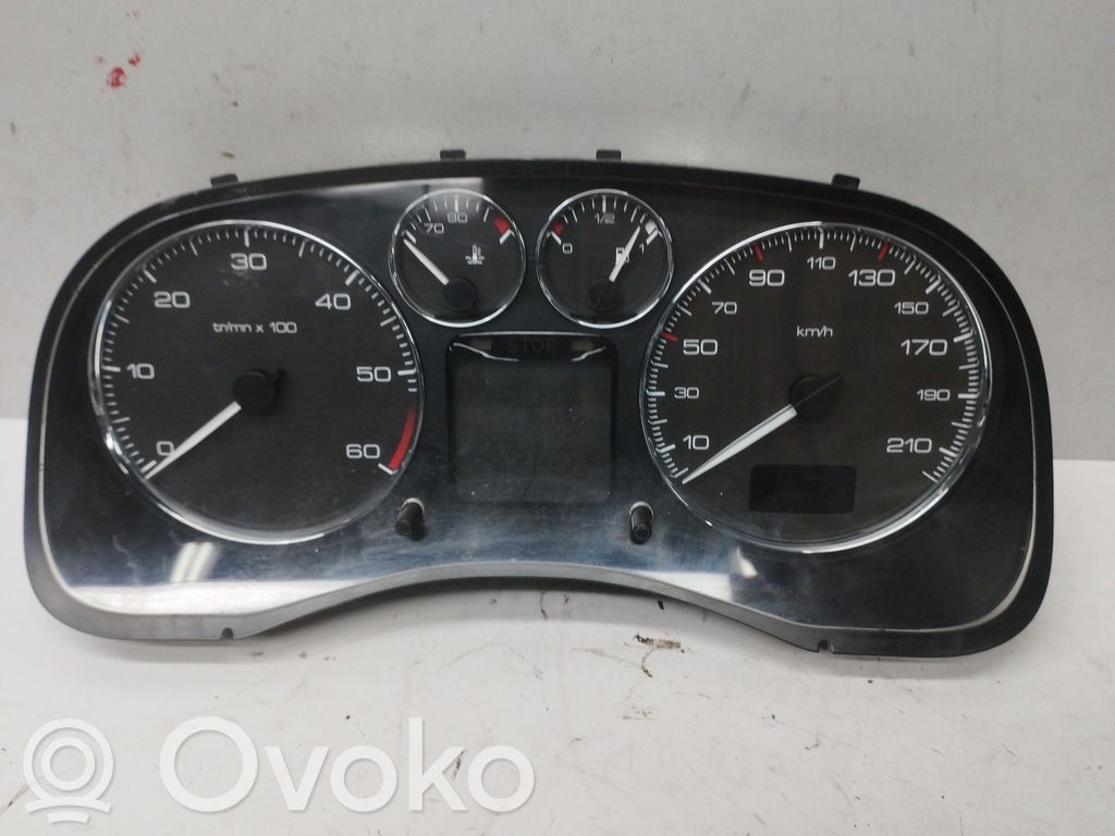 Peugeot 307 Tachimetro (quadro strumenti) 