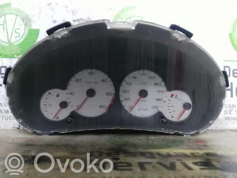 Peugeot 206 Tachimetro (quadro strumenti) 