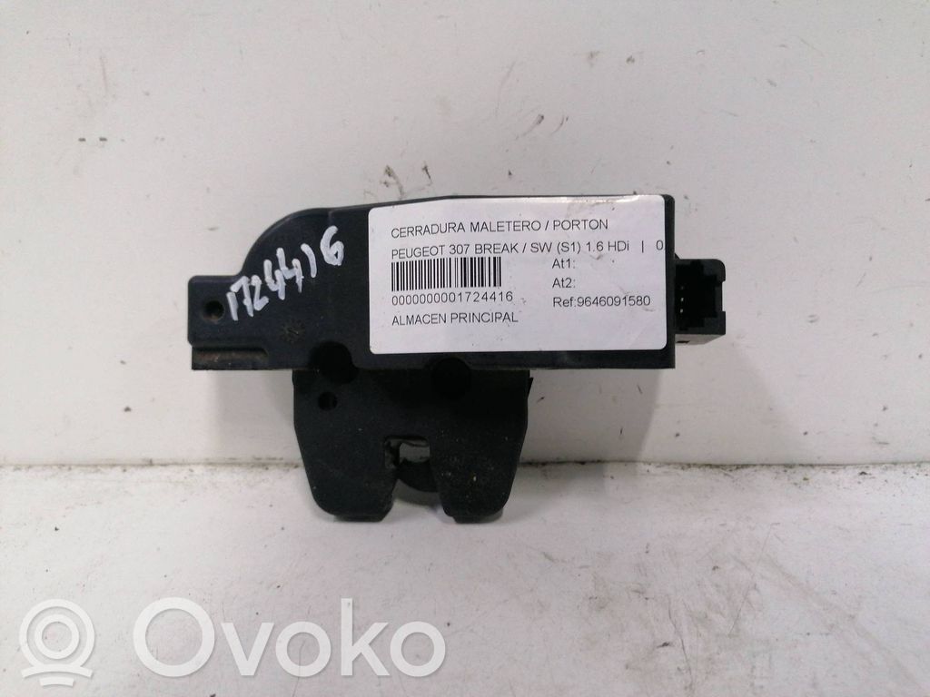 Peugeot 307 Încuietoare portbagaj 
