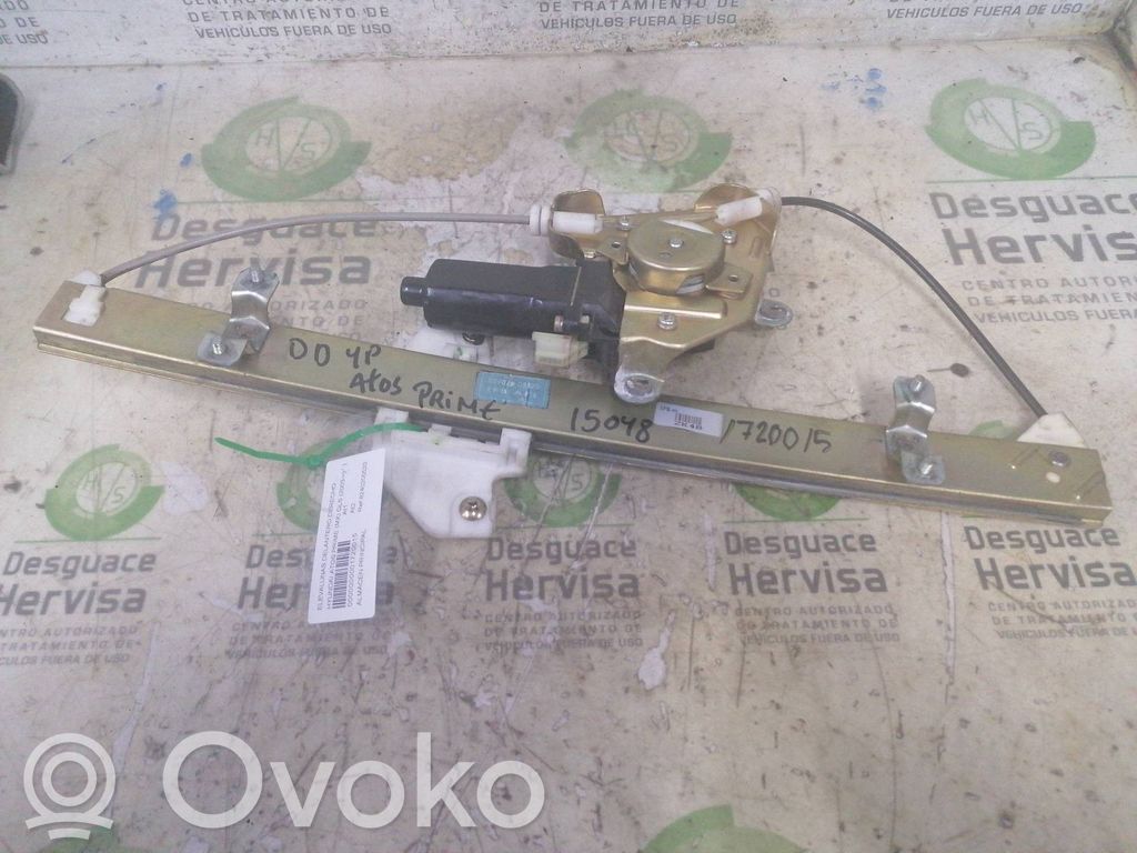 Hyundai Atos Prime Regulador de ventanilla eléctrico de puerta delantera 