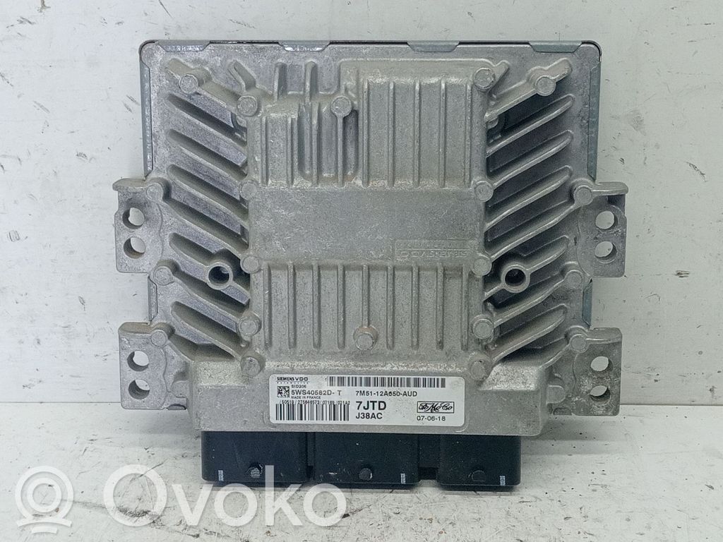 Engine control unit/module   7M5112A650AUD,5WS40582DT