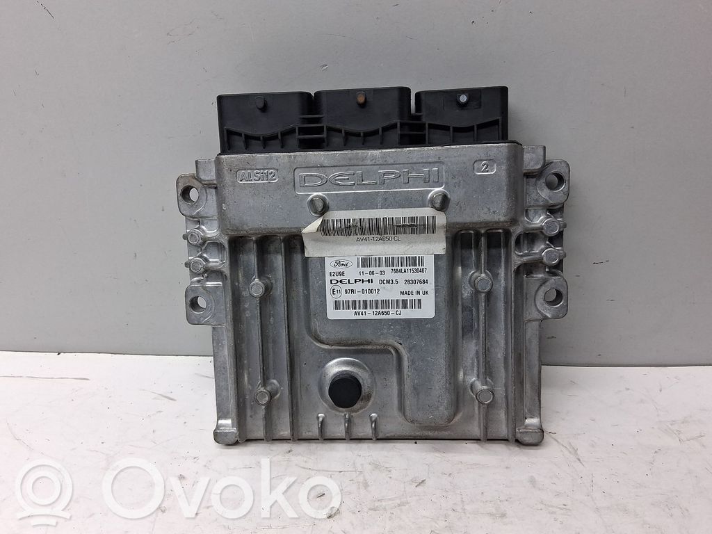 Sterownik / Moduł ECU   AV4112A65CJ,AV4112A650CL,28307684