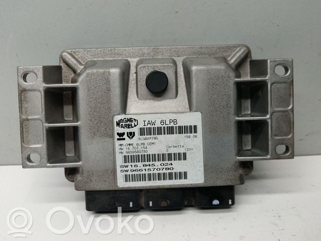 Peugeot 407 Engine control unit/module 