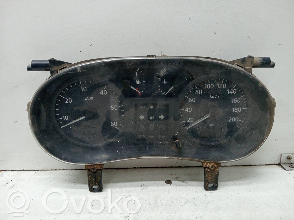 Renault Trafic II (X83) Geschwindigkeitsmesser Cockpit 