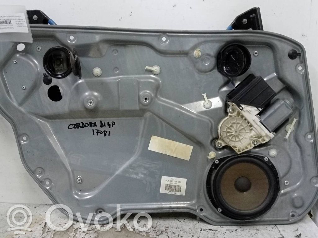 Seat Cordoba (6L) Manualny podnośnik szyby drzwi przednich 