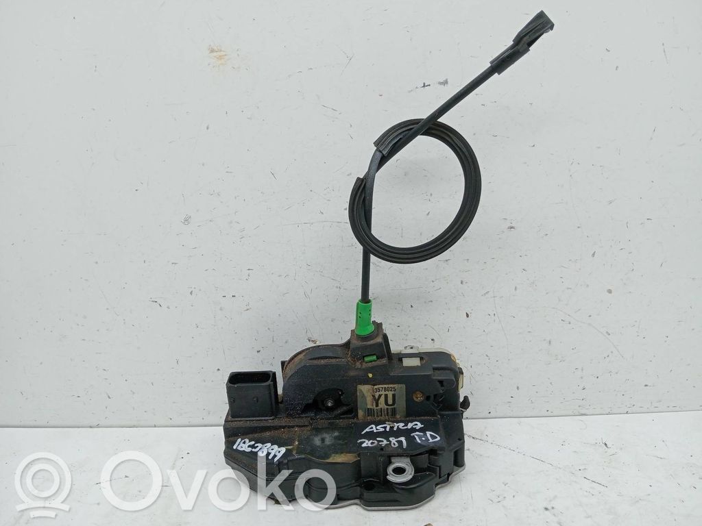 Opel Astra H Serratura portiera posteriore 