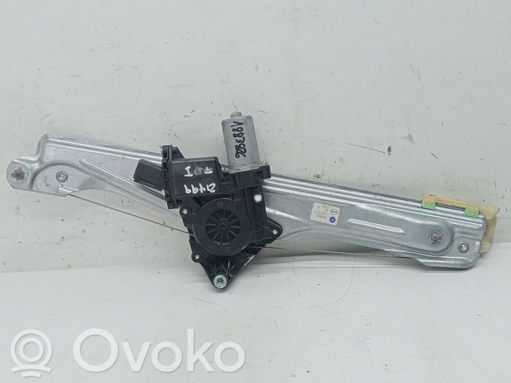 Opel Insignia A Mechanizm podnoszenia szyby tylnej bez silnika