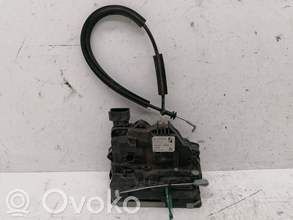 Fiat Grande Punto Serratura portiera posteriore 
