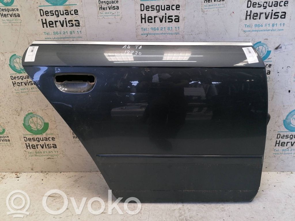 Audi A4 S4 B6 8E 8H Aizmugurējās durvis 