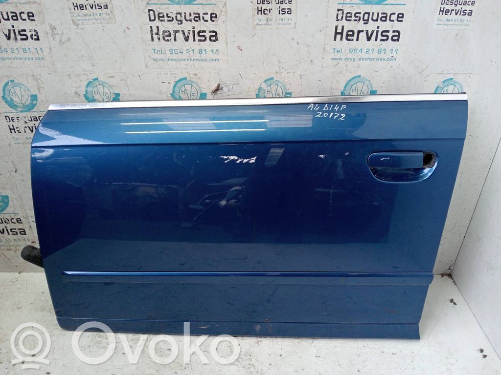 Audi A4 S4 B6 8E 8H Drzwi przednie 