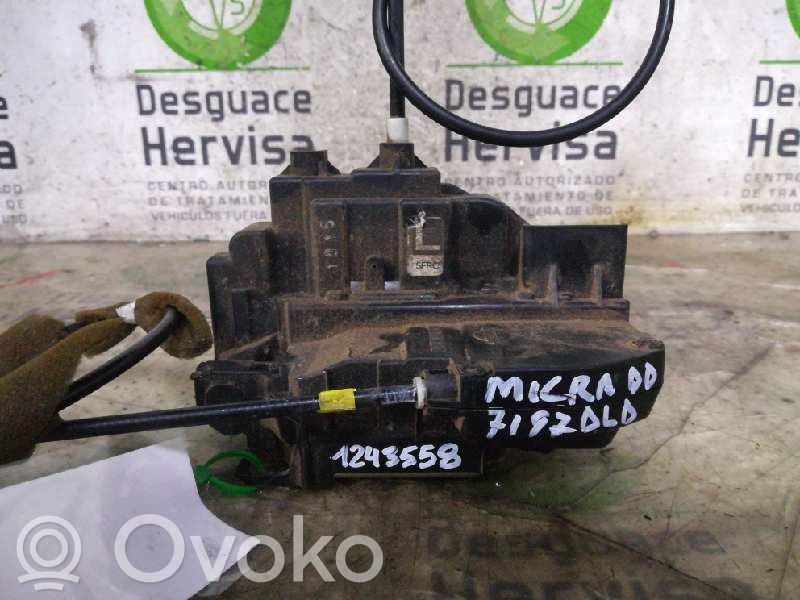 Nissan Micra Serratura portiera anteriore