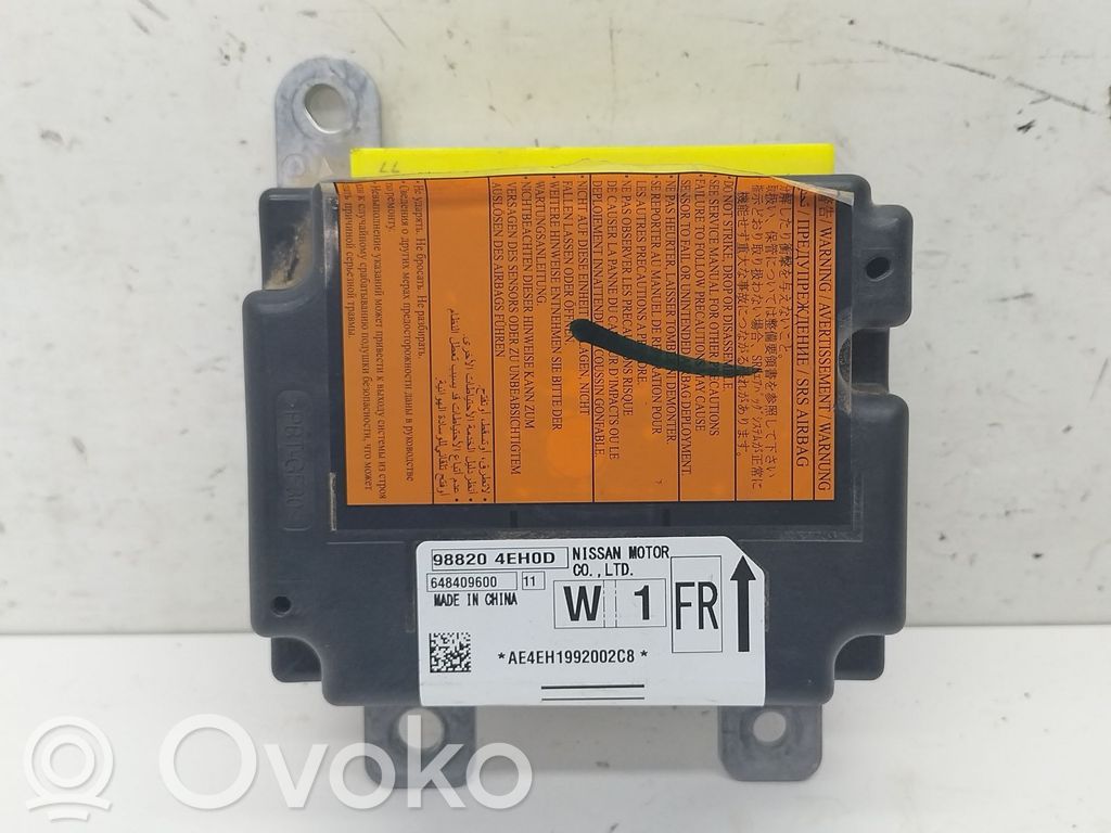Nissan Qashqai Sterownik / Moduł Airbag 