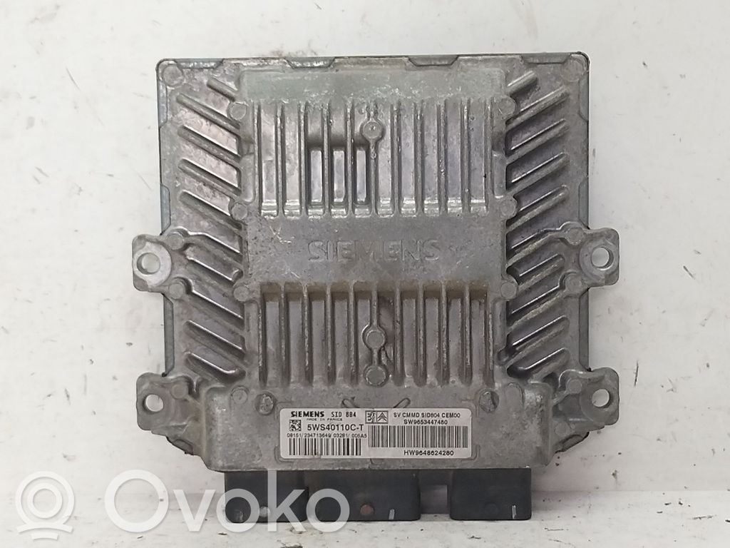 Unidad de control/módulo del motor   5WS4011CT,9653447480,9648624280