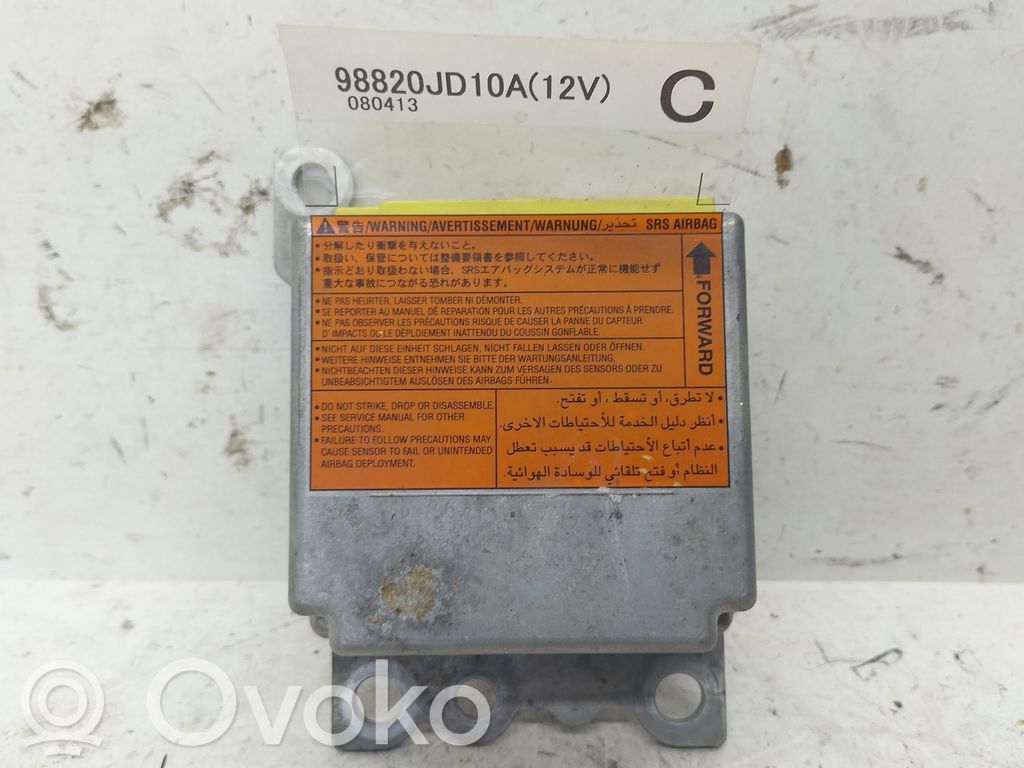 Nissan Qashqai+2 Centralina/modulo airbag 