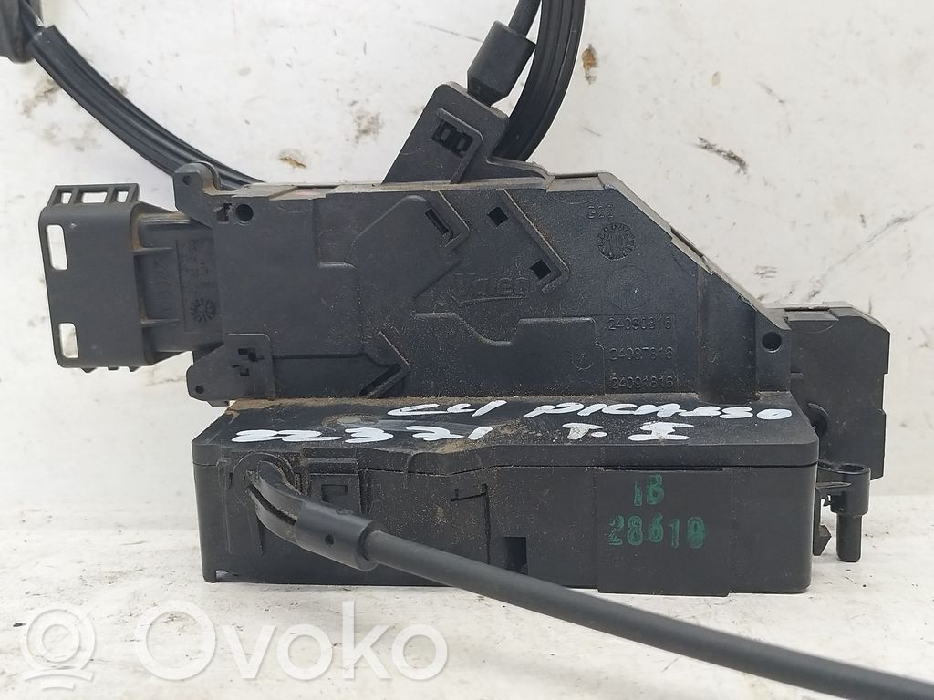 Citroen C4 Aircross Zamek drzwi tylnych 