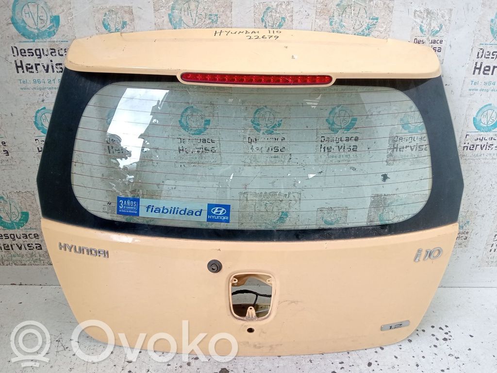 Hyundai i10 Tylna klapa bagażnika