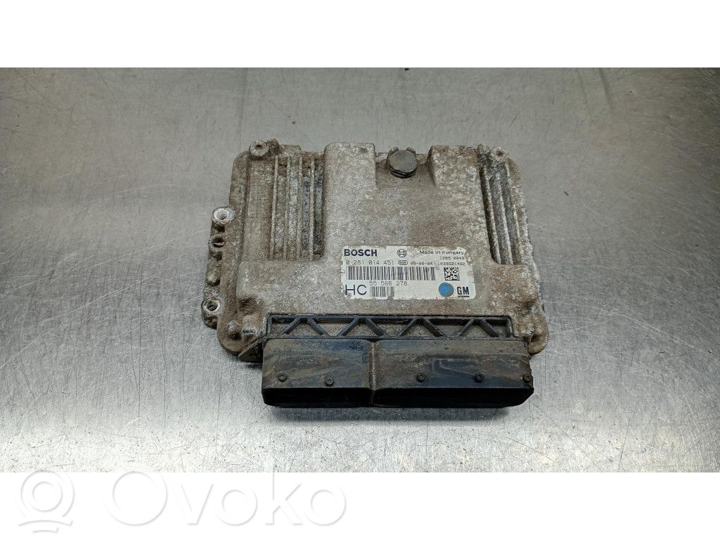 Opel Astra H Engine control unit/module ECU 